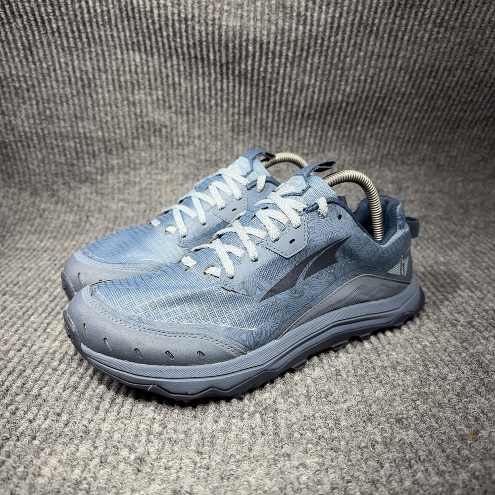 Altra Lone Peak 6 Women's Size 9 Navy Blue Sky Trail Running Shoes AL0A548E446